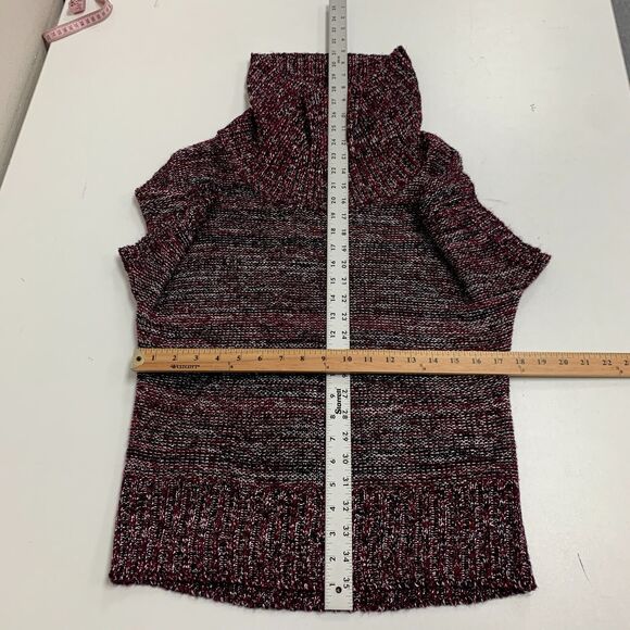 Multiples Sweater Womens PS Petite Small Marled Knit Cowl Neck Dolman Sleeves - Picture 6 of 13